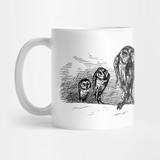 Owl - Crazy Owls Mug